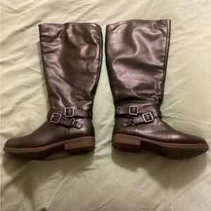 Women's Brown Leather Boots